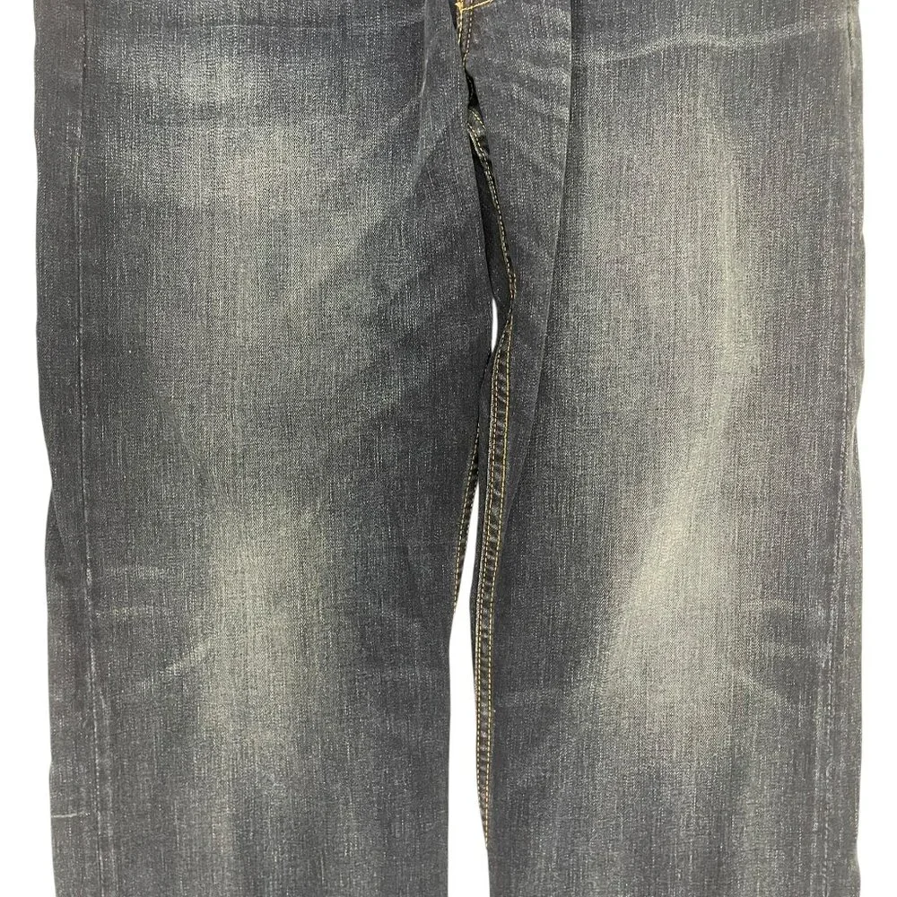 Levi’s 569 Men’s Loose Straight Fit Denim Jeans Size 36x32 Altered Hem to 30”